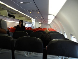 08 Inside airplane