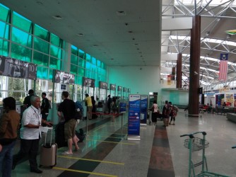 19 Registration desk Langawi airport
