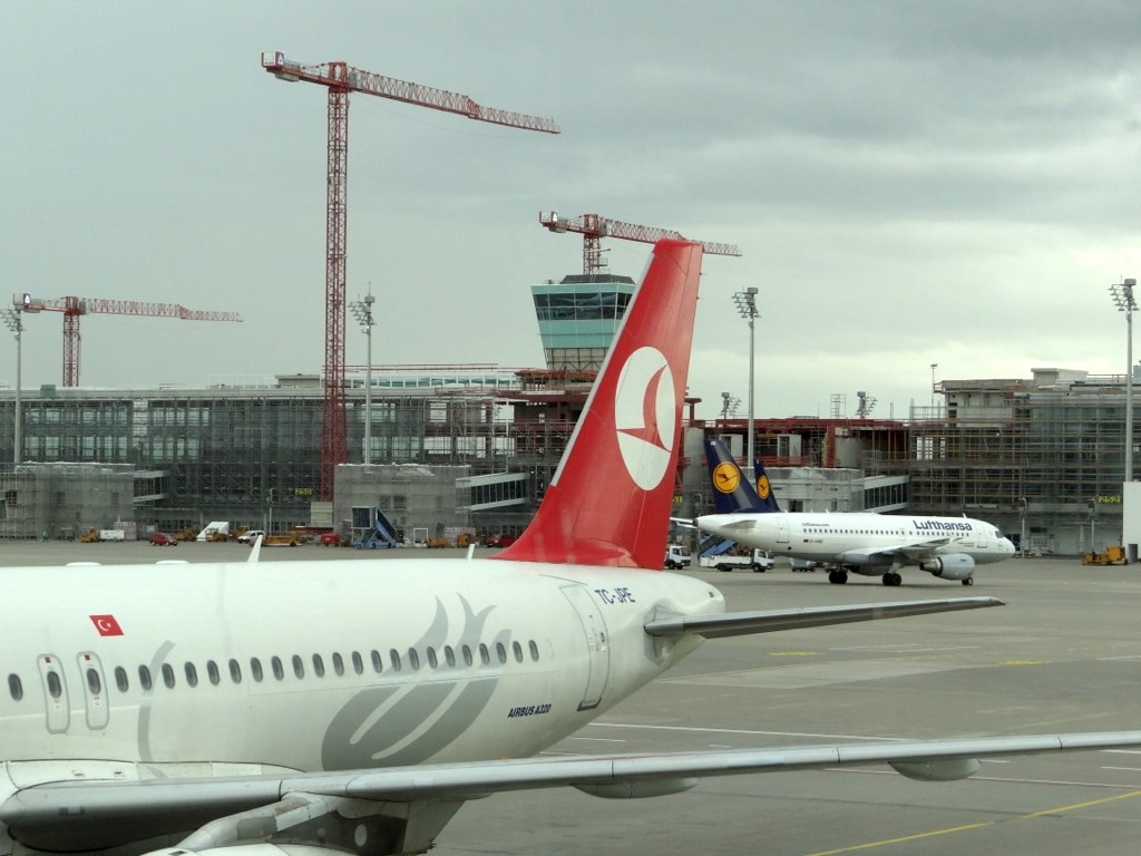 Turkish Airline plane in Munich