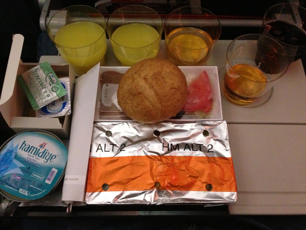 food on turkish airlines