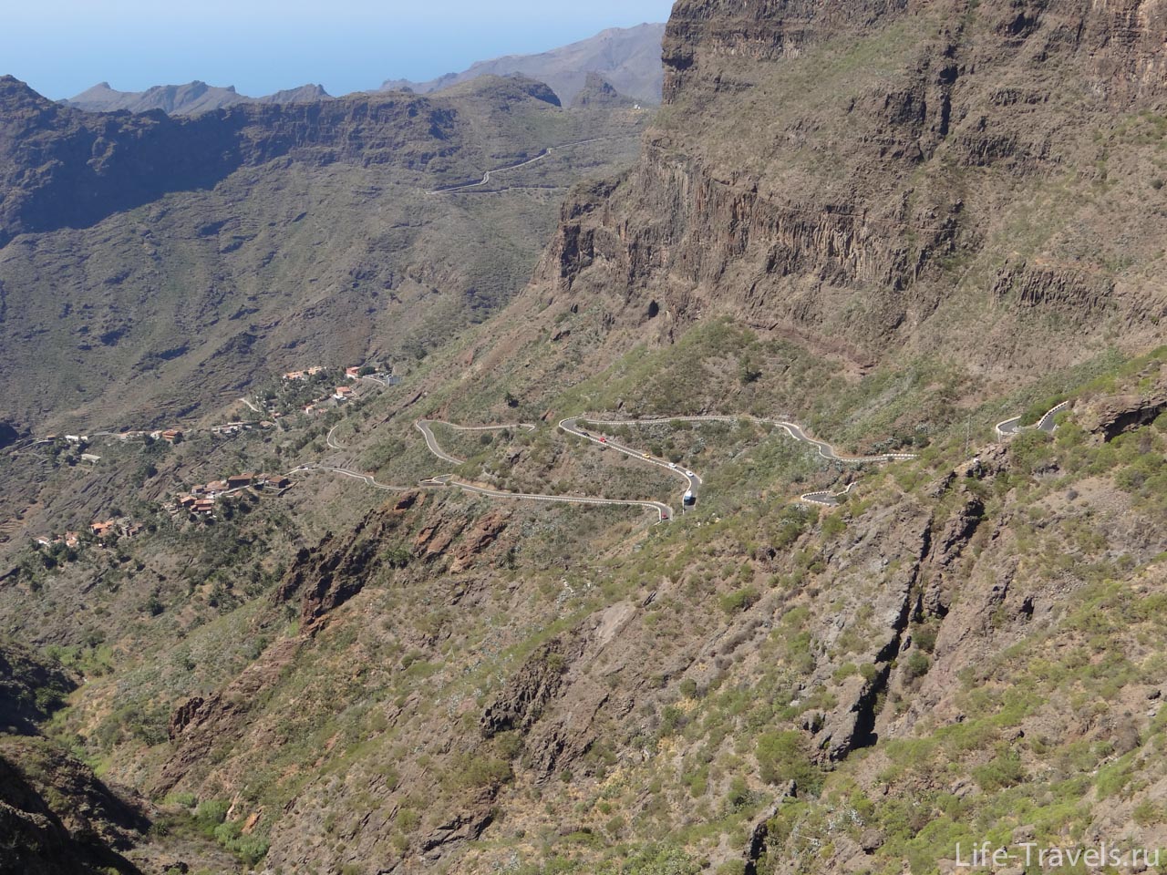 Serpentine Road to Masca Tenerife