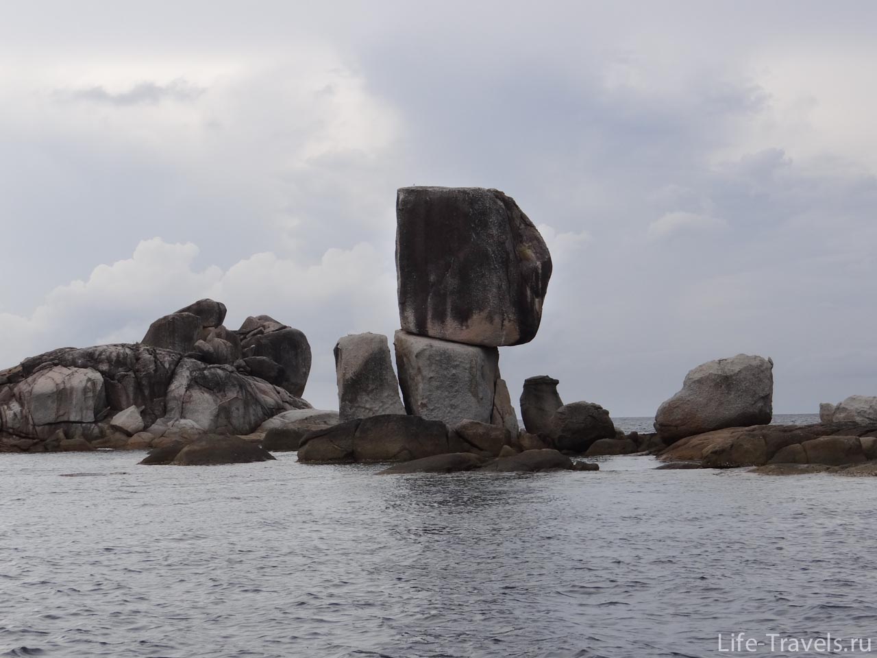 Stones in Andaman sea