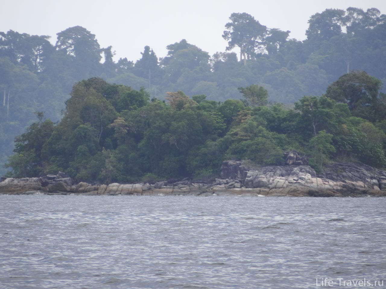 Uninhabited island in the Andaman Sea